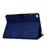 For iPad Air (2013) / Air 2 / iPad 9.7-inch (2017) / (2018) Shockproof Case Cowhide Texture PU Leather Tablet Folio Flip Cover Well-Protection Stand Case with Card Holder - Blue - 4