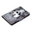 For Amazon Kindle Paperwhite 5 (2021) Pattern Printing Tablet Case PU Leather Card Slots Stand Cover Magnetic Shell Cover - Skull - 7