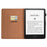 For Amazon Kindle Paperwhite 5 (2021) Solid Color Magnetic Clasp Stand Case PU Leather Shockproof Cover with Card Slots - Black - 2