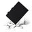 For Amazon Kindle Paperwhite 5 (2021) Solid Color Magnetic Clasp Stand Case PU Leather Shockproof Cover with Card Slots - Black - 5