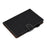 For Amazon Kindle Paperwhite 5 (2021) Solid Color Magnetic Clasp Stand Case PU Leather Shockproof Cover with Card Slots - Black - 6