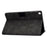 For Samsung Galaxy Tab A 10.1 (2019) T510 / T515 Cowhide Texture PU Leather Tablet Case Card Holder Solid Color Foldable Stand Cover - Grey - 4
