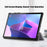 For Lenovo Tab P11 Pro Gen 2 Drop-proof Tablet Cover Auto Wake and Sleep PU Leather Tri-fold Stand Tablet Case - Grey - 2