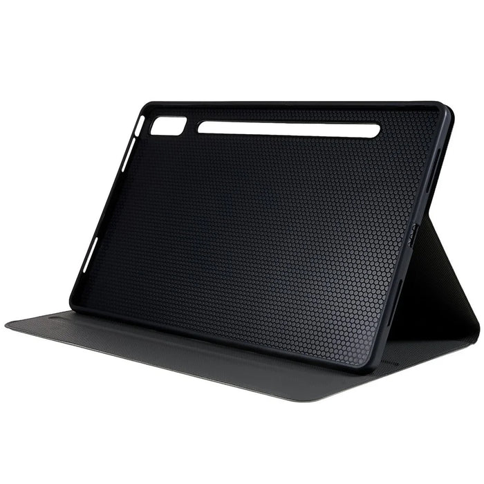 PU Leather Drop-proof Case for Lenovo Pad Pro 2022 11", Adjustable Stand Anti-Scratch Tablet Protective Cover - Black - 5