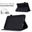 For Amazon Kindle Paperwhite 5 (2021) Love Heart Imprinted PU Leather Flip Stand Case Solid Color Card Holder Protective Cover - Black - 6