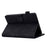 For Amazon Kindle Paperwhite (2015) / 2 (2015) / 3 (2015) / 4 (2018) Heart Shape Imprinted Solid Color PU Leather Flip Stand Protective Case with Card Slots - Black - 4