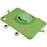 For Lenovo Tab P11 TB-J606F Cartoon Frog Design Anti-drop Tablet Case Silicone + PC Kickstand Protective Cover - 3