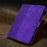 Protective Case for Universal 7 inch Anti-Fall Tablet Cover Pattern Imprinted Solid Color Auto Wake / Sleep Leather Case with Card Slots / Stand - Purple - 7
