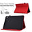 Smart Tablet Leather Case for Lenovo Tab M10 TB-X605F, Anti-scratch Imprinted Pattern Auto Sleep / Wake Up Cover with Card Slots - Red - 6