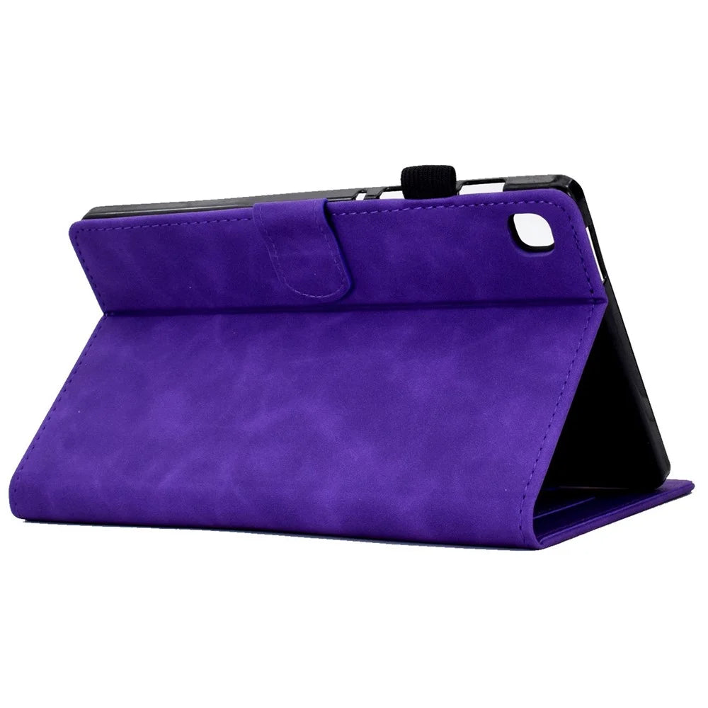 For Samsung Galaxy Tab S6 Lite (2024) / S6 Lite (2022) / S6 Lite (2020) P610 Stand Leather Tablet Case - Purple - 4