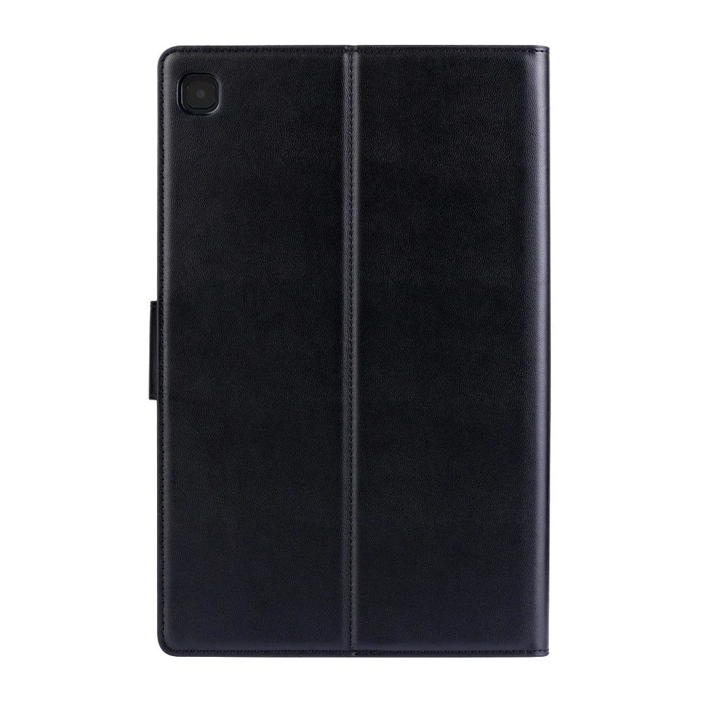 HANMAN Mill Series for Samsung Galaxy Tab S6 Lite (2024) / S6 Lite (2022) / S6 Lite (2020) SM-P610 PU Leather Stand Wallet Case - Black - 6