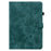 Cute Tiger Pattern Imprinted Case for Lenovo Tab M7 (3rd Gen), PU Leather Anti-scratch Stand Card Holder Cover - Green - 5