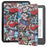 For Amazon Kindle 6 inch (2024) / (2022) PU Leather + PC Protective Case Pattern Printing Auto Sleep / Wake E-Reader Cover - Graffiti - 1