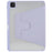 For iPad Pro 11 (2018) / (2020) / (2021) / (2022) Shockproof Tablet Case PU Leather + TPU + Acrylic Anti-Fall Protective Cover with Rotary Kickstand - Purple - 4