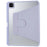 For iPad Pro 11 (2018) / (2020) / (2021) / (2022) Shockproof Tablet Case PU Leather + TPU + Acrylic Anti-Fall Protective Cover with Rotary Kickstand - Purple - 5