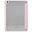 For iPad 10.2 (2021) / (2019) / (2020) Shockproof Case PU Leather + TPU + Acrylic Tablet Case Tri-fold Stand Protective Cover - Pink - 4