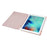 For iPad 10.2 (2021) / (2019) / (2020) Shockproof Case PU Leather + TPU + Acrylic Tablet Case Tri-fold Stand Protective Cover - Pink - 7