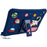 For iPad Air (2013) / Air 2 / iPad 9.7-inch (2017) / (2018) Silicone Tablet Case Cartoon Universe Space Pattern Anti-drop Cover with Kickstand - Dark Blue - 1