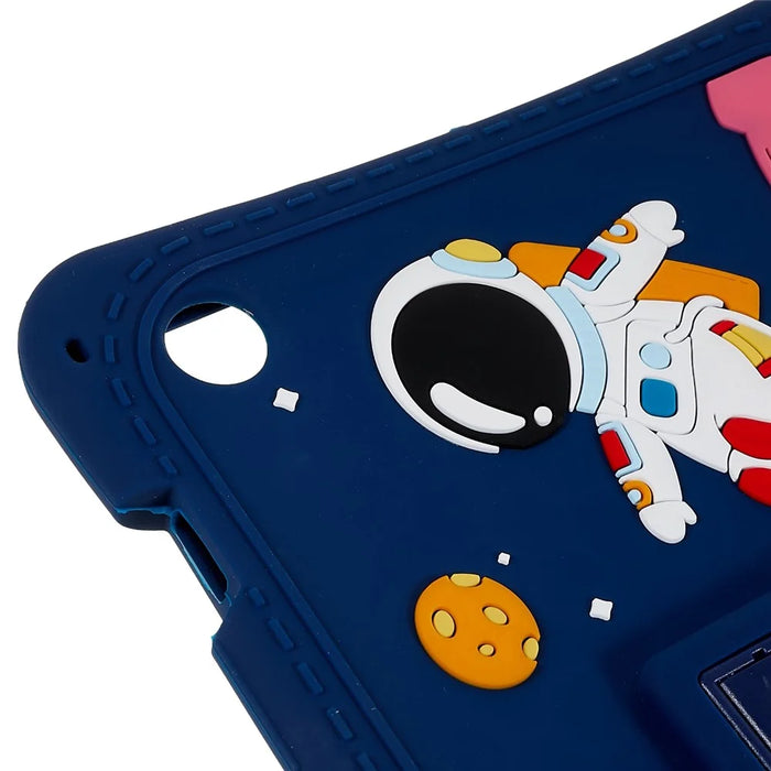 For Samsung Galaxy Tab A8 10.5 (2021) / (2022) Kickstand Tablet Case Cartoon Universe Space Pattern Shockproof Silicone Cover - 6