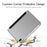 For iPad (2025) / 10.9 (2022) PU Leather Trifold Stand Case Clear Back Cover with Pencil Holder - Black - 5
