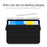 For iPad (2025) / 10.9 (2022) PU Leather Trifold Stand Case Clear Back Cover with Pencil Holder - Black - 7