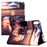 For iPad (2025) / 10.9 (2022) Pattern Printing Tablet Case PU Leather Stand Smart Cover with Card Holder - Lion  /  Leopard - 4