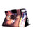 For iPad (2025) / 10.9 (2022) Pattern Printing Tablet Case PU Leather Stand Smart Cover with Card Holder - Lion  /  Leopard - 7