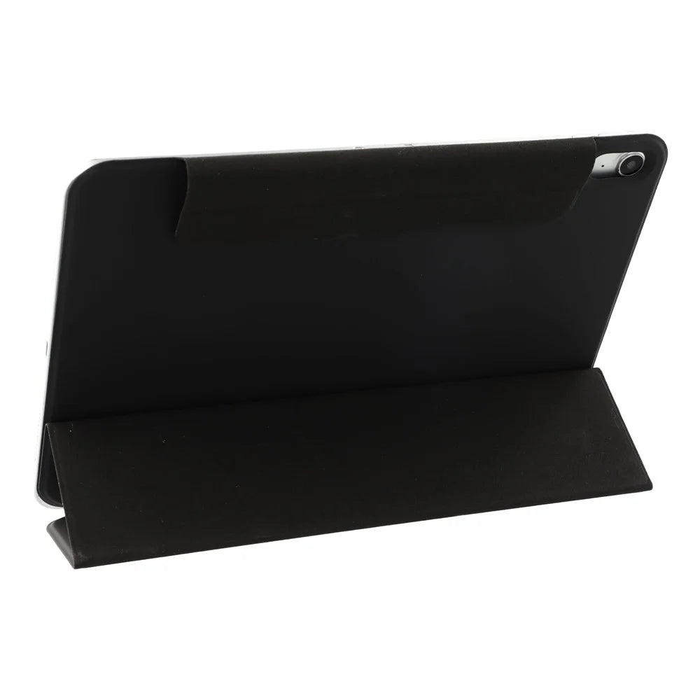 For iPad (2025) / 10.9 (2022) PU Leather Tablet Case Auto Wake / Sleep Stand Protective Cover - Black - 4