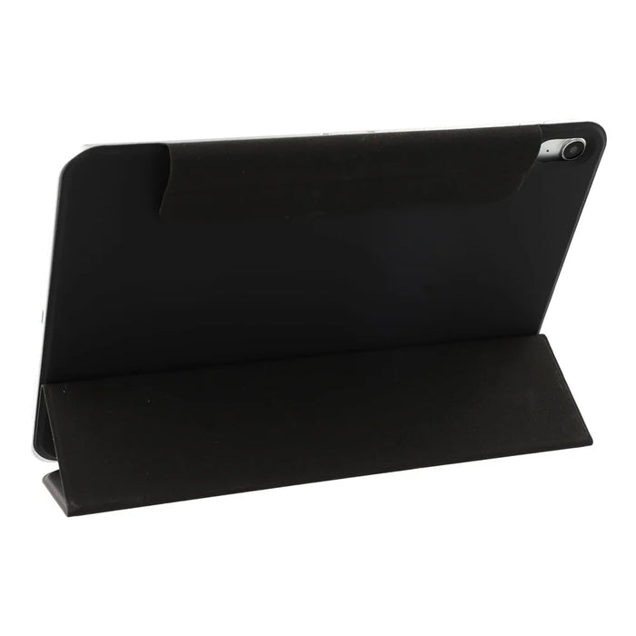 For iPad (2025) / 10.9 (2022) PU Leather Tablet Case Auto Wake / Sleep Stand Protective Cover - Black - 4