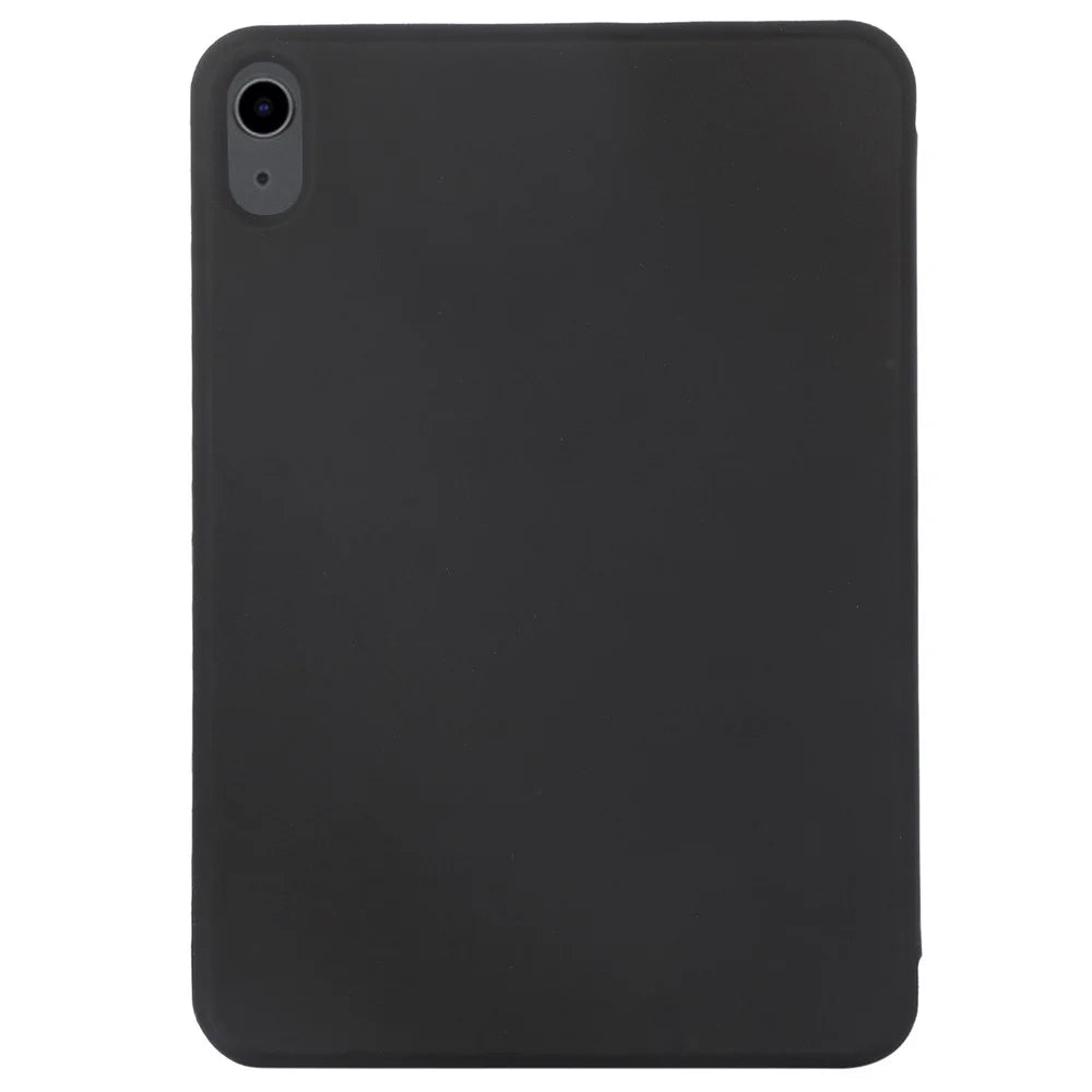 For iPad (2025) / 10.9 (2022) PU Leather Stand Tablet Case Auto Wake / Sleep Full Protection Magnetic Auto-Absorbed Cover - Black - 3