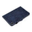For iPad (2025) / 10.9 (2022) Cloth Texture PU Leather Tablet Case Full Protection Stand Card Slot Flip Cover - Dark Blue - 7