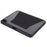 MUTURAL for iPad (2025) / 10.9 (2022) PU Leather Stand Tablet Case Clear Transparent Back Shockproof Protective Cover with Pen Holder - Black - 6