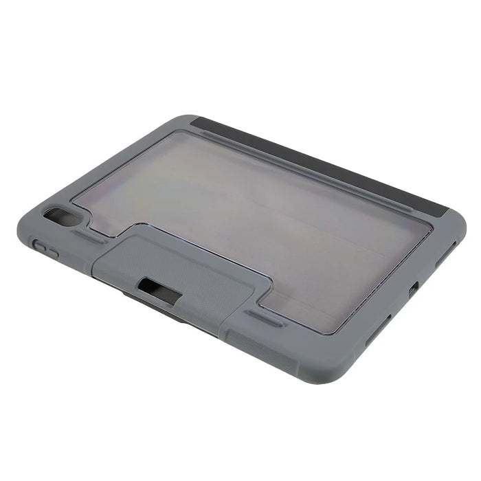 MUTURAL Hard PC TPU Leather Case for iPad (2025) / 10.9 (2022) Shockproof Cover Tablet Case with Tri-Fold Stand - Black - 7