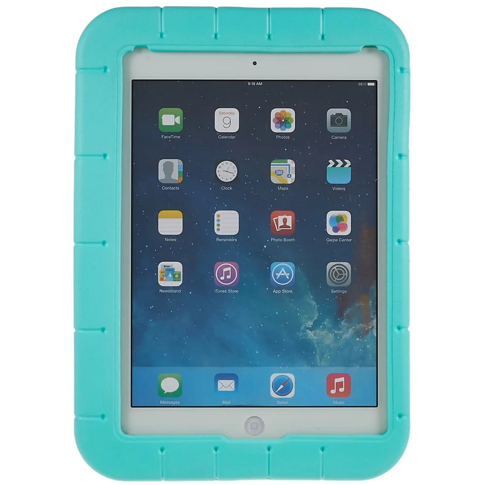 For iPad Air (2013) / Air 2 / iPad 9.7-inch (2017) / (2018) Paddling Boat Style  EVA + ABS Shockproof Case Adjustable Kickstand Tablet Protective Cover - Blue - 4