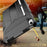 For iPad (2025) / iPad 10.9 (2022) Protective Case Hard PC Silicone Tablet Case Foldable T-Shaped Kickstand Shockproof Cover - Black - 5
