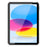 For iPad (2025)/iPad 10.9 (2022) Tablet Case Tire Texture Kickstand TPU + PC Protective Cover - Black - 4