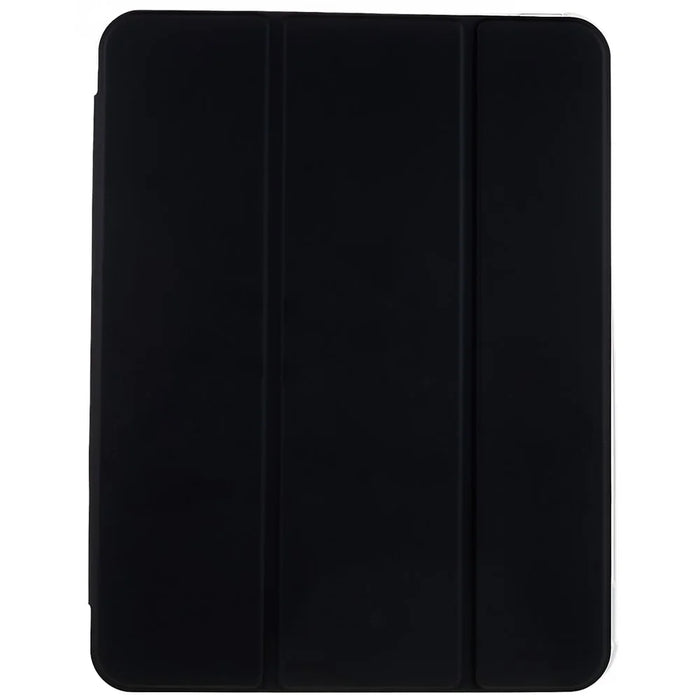 For iPad (2025) / 10.9 (2022) Tablet Case Stand PU Leather TPU Back Cover with Pencil Holder - Black - 2