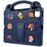 For iPad (2025) / 10.9 (2022) Tablet Cover Dropproof EVA Protective Case with Kickstand - Navy Blue - 4