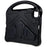 For iPad (2025) / 10.9 (2022) EVA Rugged Shockproof Tablet Cover Convertible Handle Kickstand Protective Kids Case - Black - 4