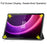 For Lenovo Tab P11 Gen 2 PU Leather Tri-fold Stand Tablet Shockproof Case Auto Wake / Sleep Full Protection Cover - Black - 3