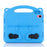 For iPad (2025) / 10.9 (2022) Cartoon Panda EVA Tablet Case Kickstand Hand Grip Shock-Absorbing Protective Cover - Blue - 3