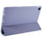 For Lenovo Tab M10 Plus (3rd Gen) / Xiaoxin Pad 2022 10.6 inch Three-fold Stand PU Leather Cover Full Protection Soft Silicone Tablet Case - Purple - 3