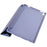 For Lenovo Tab M10 Plus (3rd Gen) / Xiaoxin Pad 2022 10.6 inch Three-fold Stand PU Leather Cover Full Protection Soft Silicone Tablet Case - Purple - 4