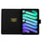 For iPad (2025) / 10.9 (2022) Pattern Printing PU Leather Tablet Case Card Holder Stand Cover with Auto Wake / Sleep Function - Pink Marble - 3