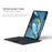 For Huawei MatePad Pro 10.8 (2019) / (2021) Leather Case + Bluetooth-compatible Keyboard with Backlight Trackpad - 7