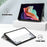 For Lenovo Tab P11 Gen 2 Pattern Printing PU Leather Protective Cover Trifold Stand Smart Tablet Case with Auto Wake  /  Sleep - Cat - 3