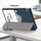 For Lenovo Tab P11 Gen 2 Pattern Printing PU Leather Protective Cover Trifold Stand Smart Tablet Case with Auto Wake  /  Sleep - Cat - 6