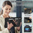 Shockproof Tablet Case for iPad (2025) / 10.9 (2022) / Air (2020) / Air (2022) PC + Silicone Kickstand Cover with Hand Strap - All Black - 5