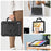 Shockproof Drop-Proof Tablet Case for iPad (2025) / 10.9 (2022) PC + Thickened Silicone Kickstand Cover with Hand Grip - All Black - 6