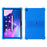 For Lenovo Tab M10 Plus (3rd Gen) / Xiaoxin Pad 2022 10.6 inch 125F / 128 Anti-collision Soft Silicone Tablet Protective Case Cover with Adjustable PC Kickstand - Dark Blue - 1